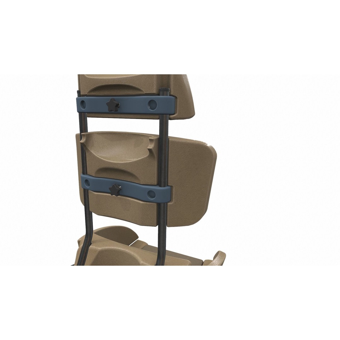 Wheelchair 3D Model – High Poly PBR Asset for Medical Visualization - View 13