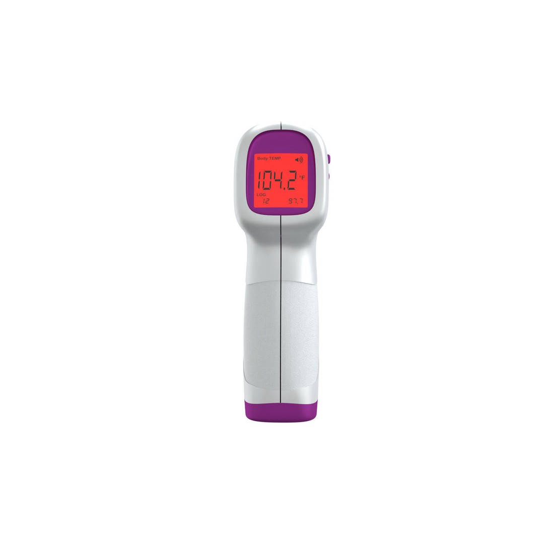 Digital Infrared Thermometer 3D Model – High Poly Medical Equipment, FBX, OBJ - View 11