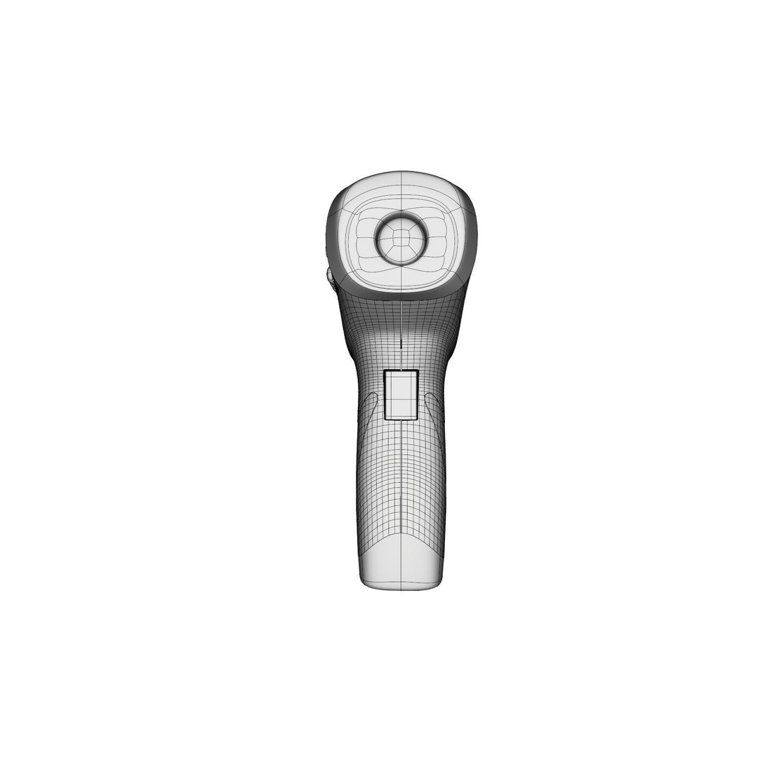 Digital Infrared Thermometer 3D Model – High Poly Medical Equipment, FBX, OBJ - View 18