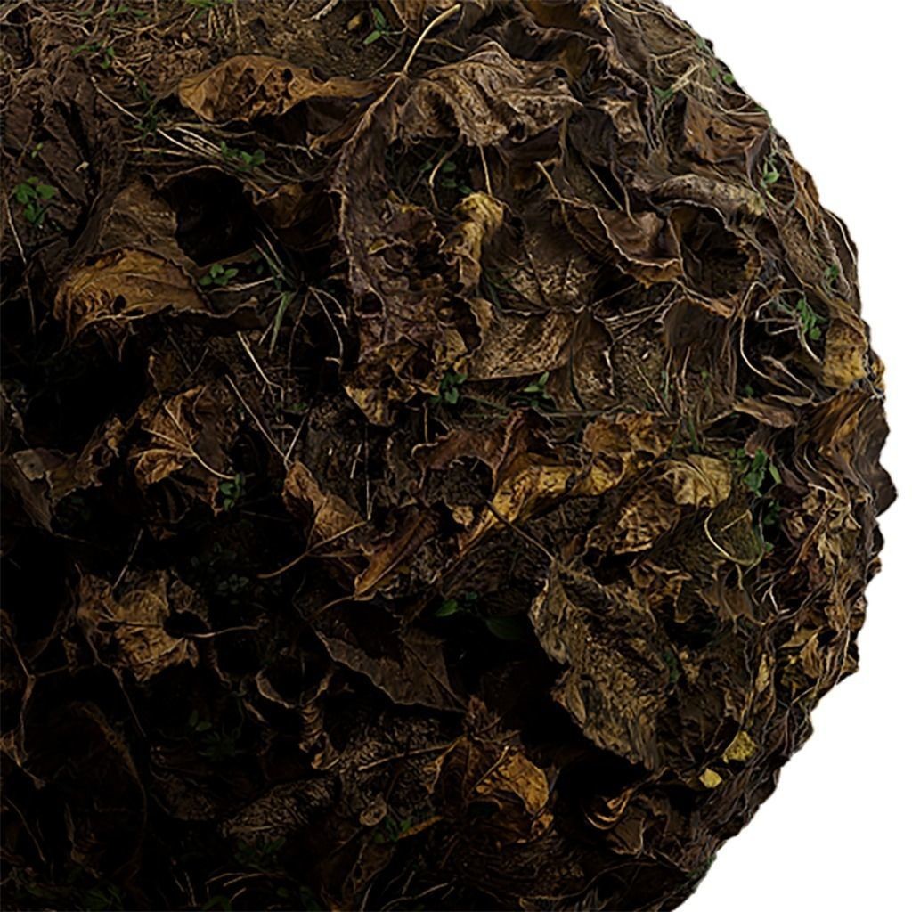 Ground Seamless Texture 3D Model – High-Quality PBR Textures, EXR & JPG - View 5