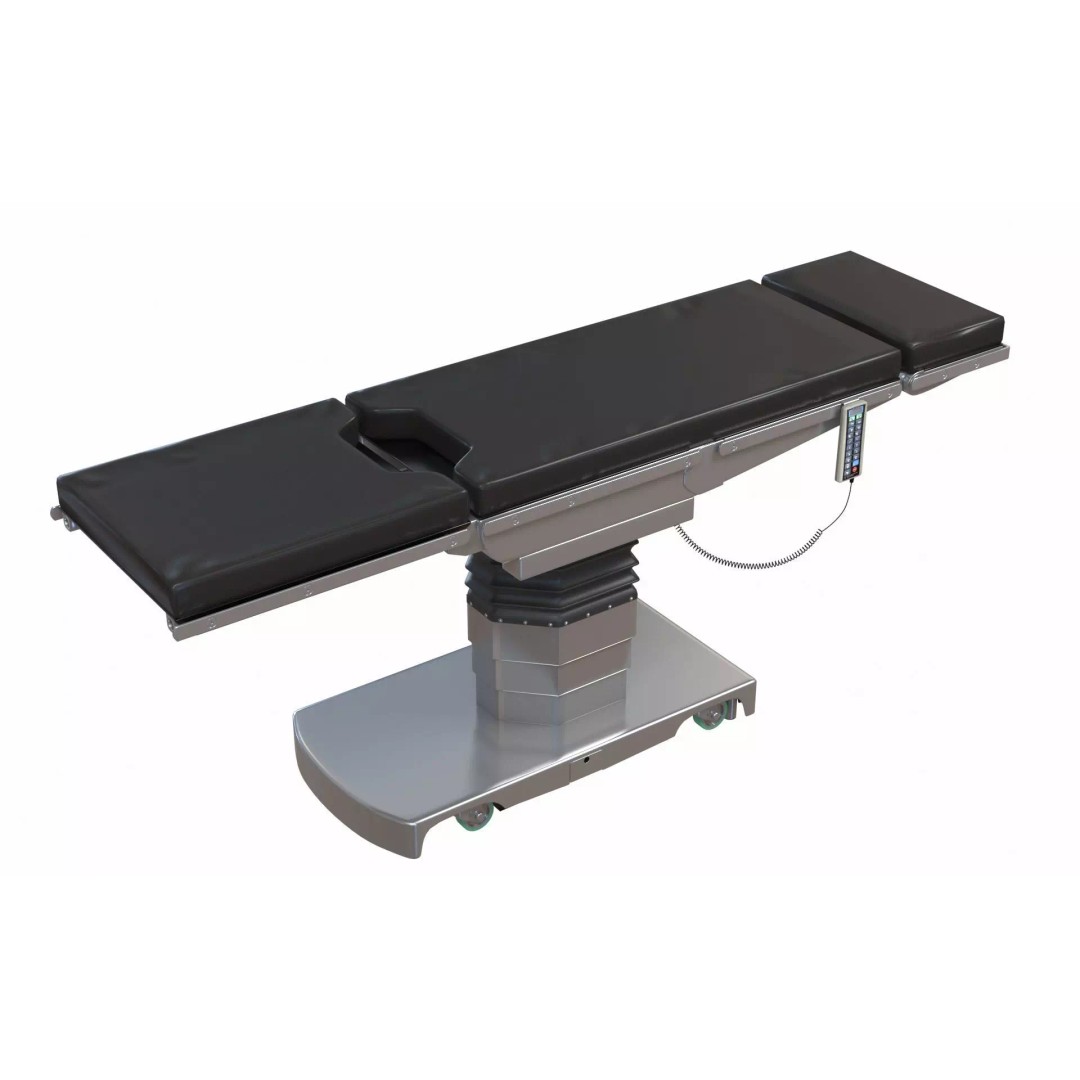 Surgical Bed 3D Model – Low Poly Medical Asset, FBX, OBJ - View 2