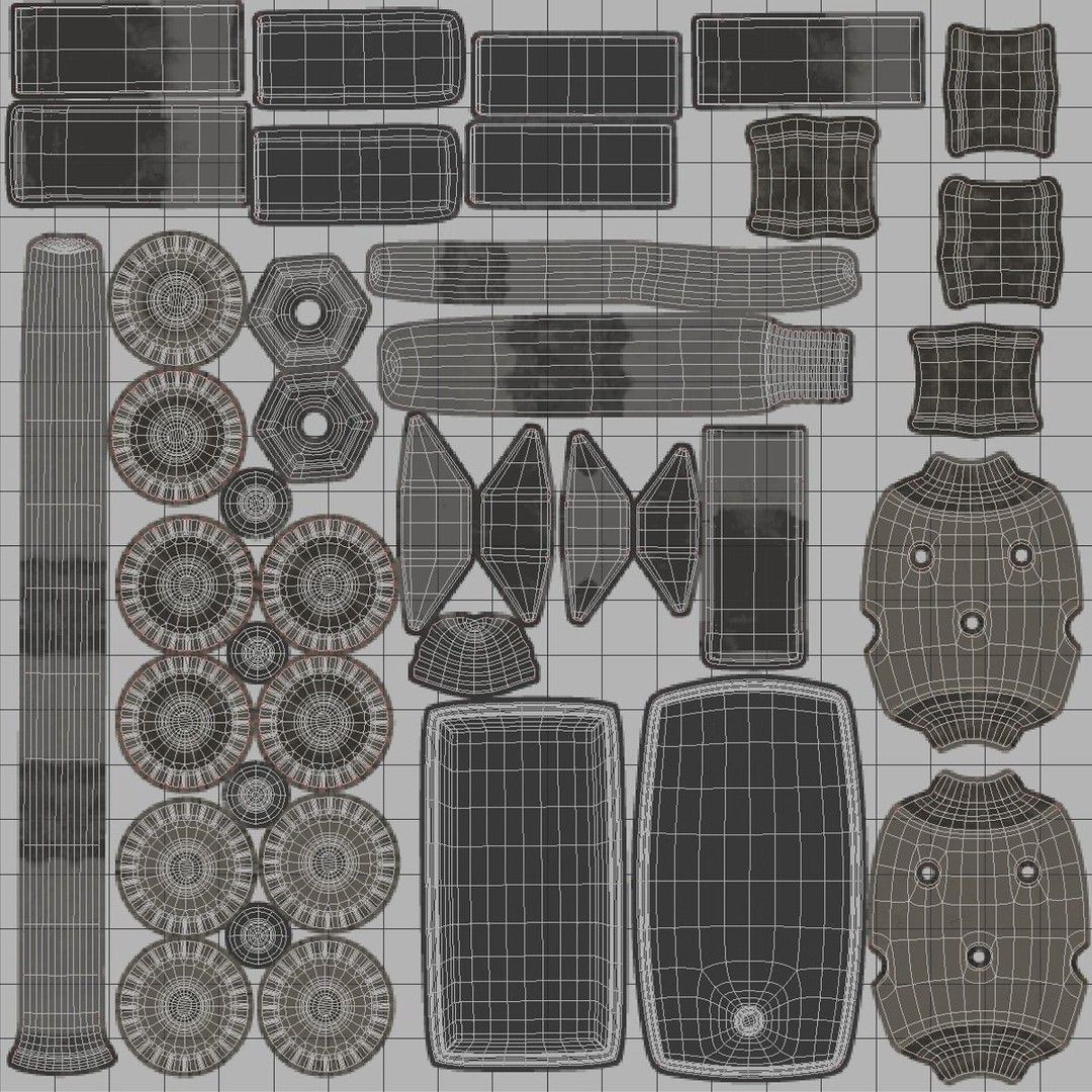 Laboratory Equipment 3D Model – Low Poly PBR Asset, OBJ & LWO Formats - View 23