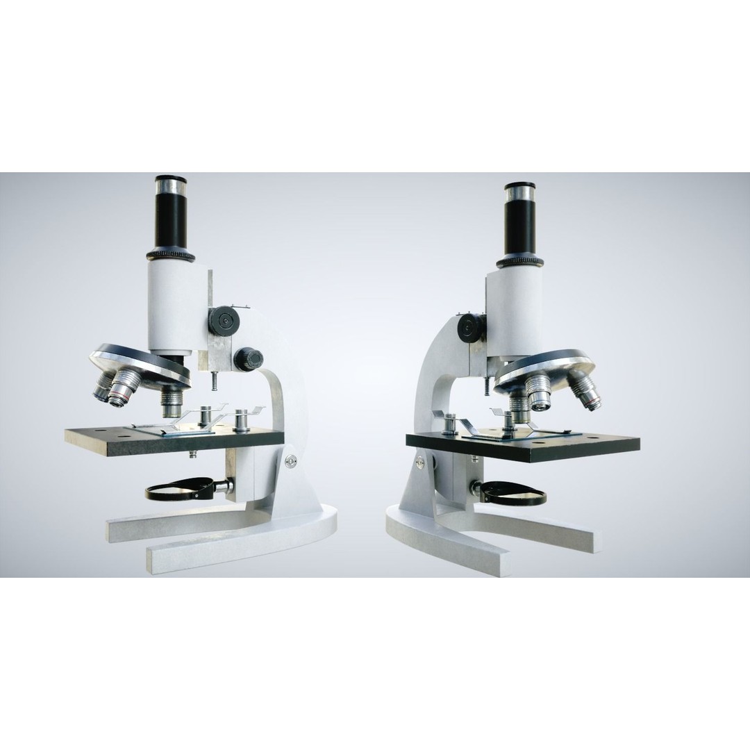 Laboratory Equipment 3D Model – Low Poly PBR Asset, OBJ & LWO Formats - View 4