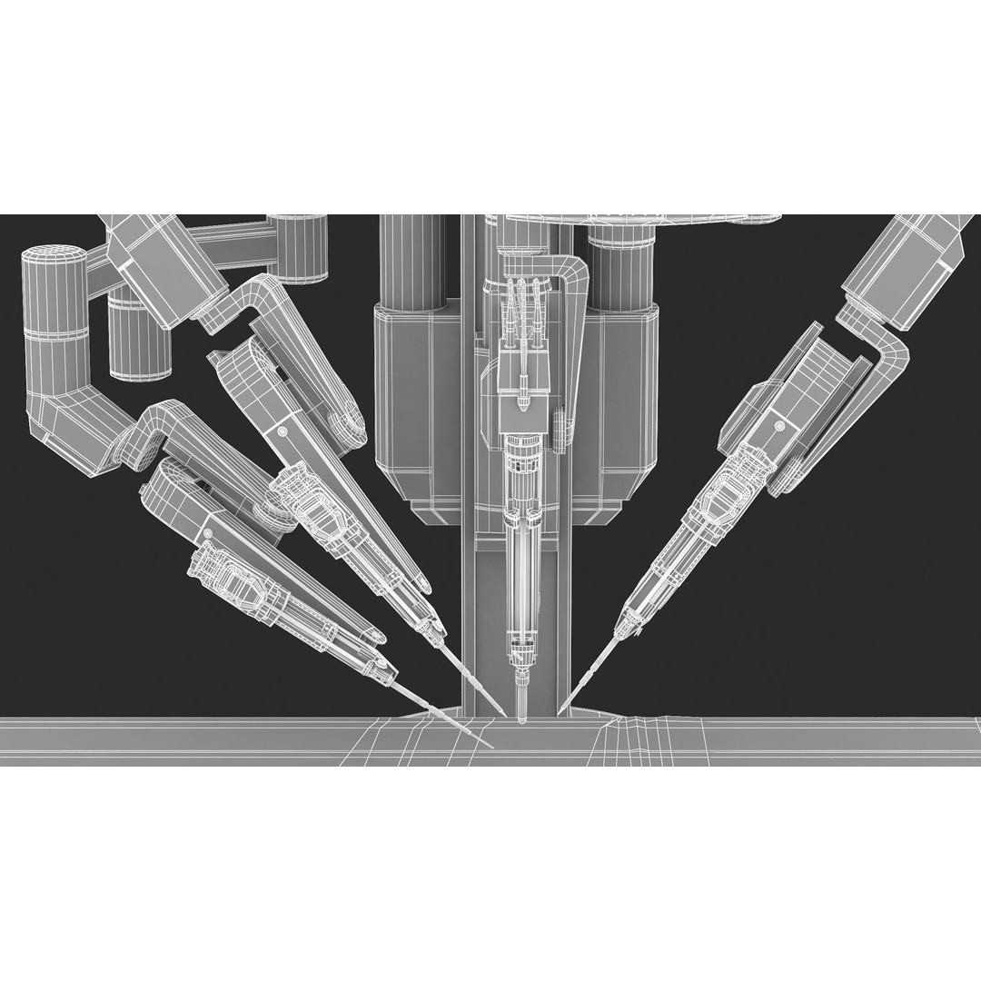 Robotic Surgical System Collection 3D Model – High Poly Medical Assets, FBX, OBJ