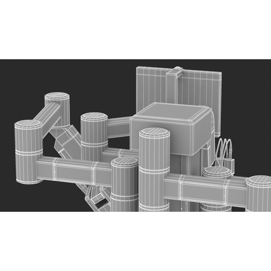 Robotic Surgical System Collection 3D Model – High Poly Medical Assets, FBX, OBJ - View 117