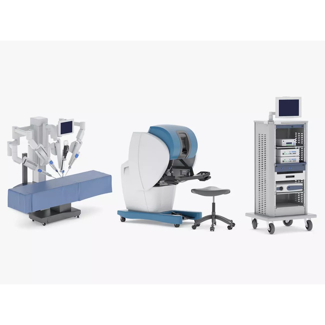 Robotic Surgical System Collection 3D Model – High Poly Medical Assets, FBX, OBJ - View 2