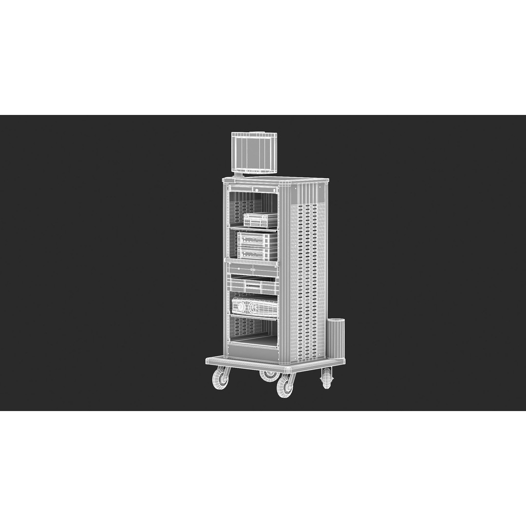 Robotic Surgical System Collection 3D Model – High Poly Medical Assets, FBX, OBJ - View 71