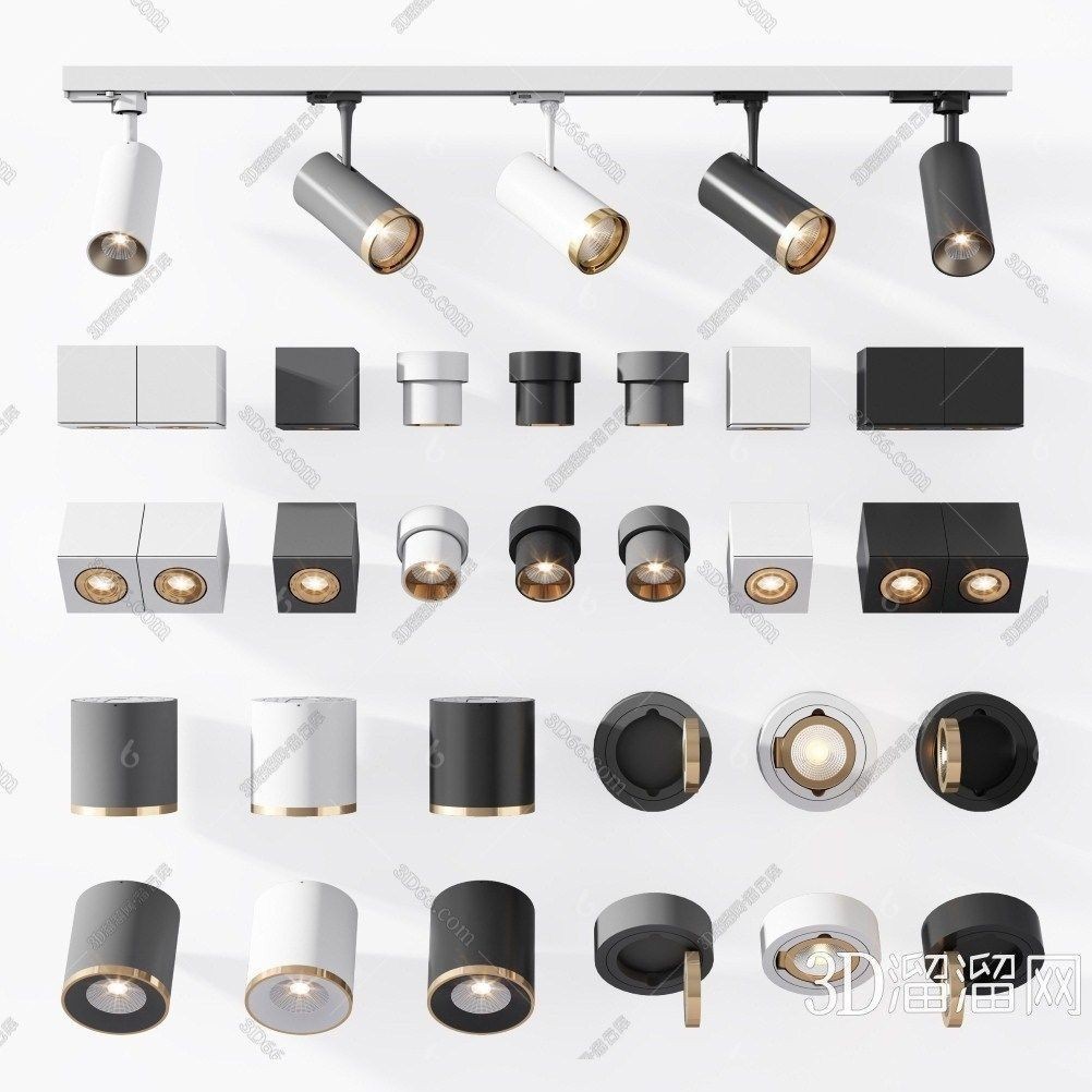 Spotlight Collection - Game-Ready 3D Model - View 4