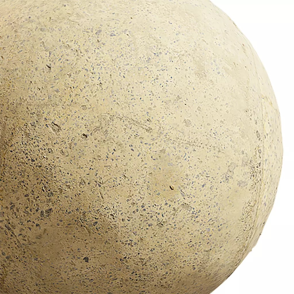 Concrete Seamless Texture 3D Model – PBR 2K Textures, EXR & JPG Formats - View 2