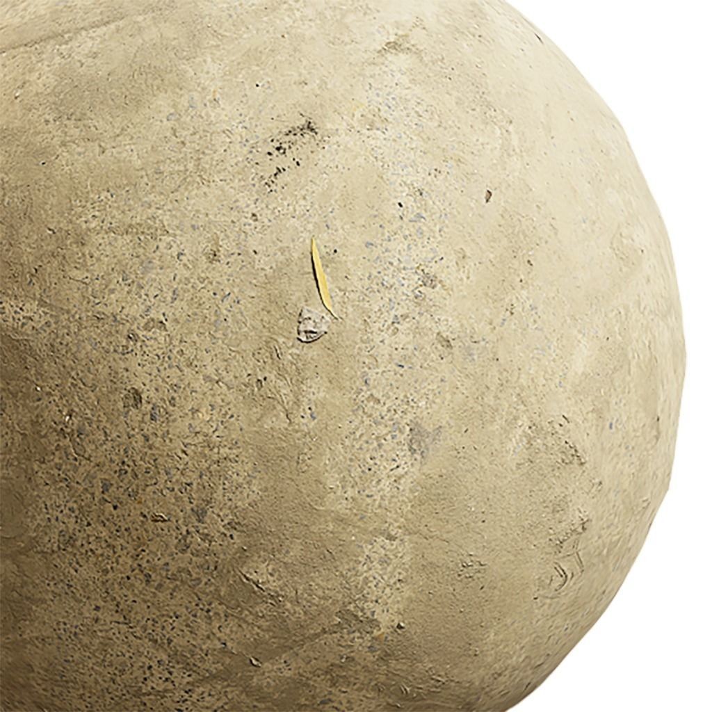 Concrete Seamless Texture 3D Model – PBR 2K Textures, EXR & JPG Formats - View 5