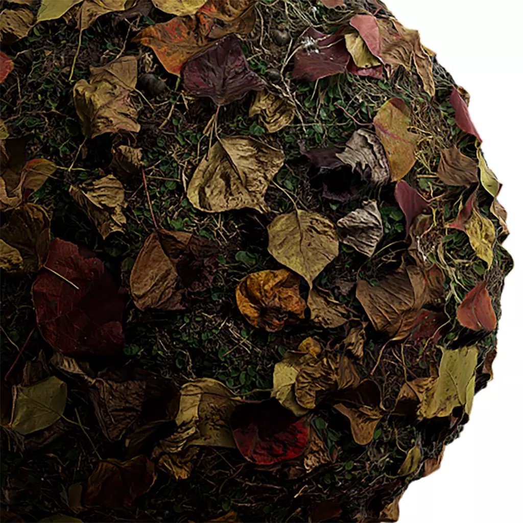Debris Seamless Texture 3D Model – High-Quality 2K PBR Textures, EXR & JPG - View 2