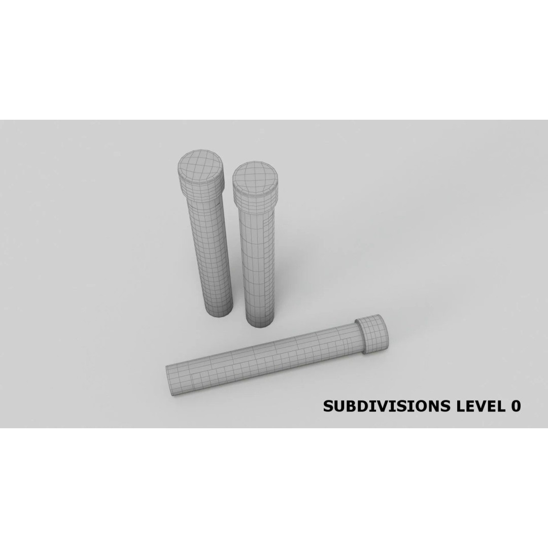 COVID-19 Test Vial 3D Model – Realistic Glass Laboratory Asset, FBX - View 13