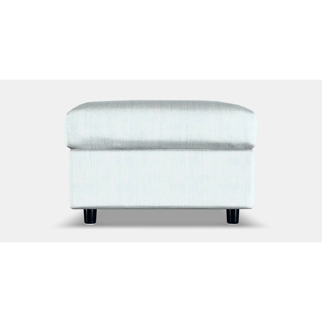 VIMLE Footstool 3D Model – Low Poly Storage Ottoman, FBX - View 14
