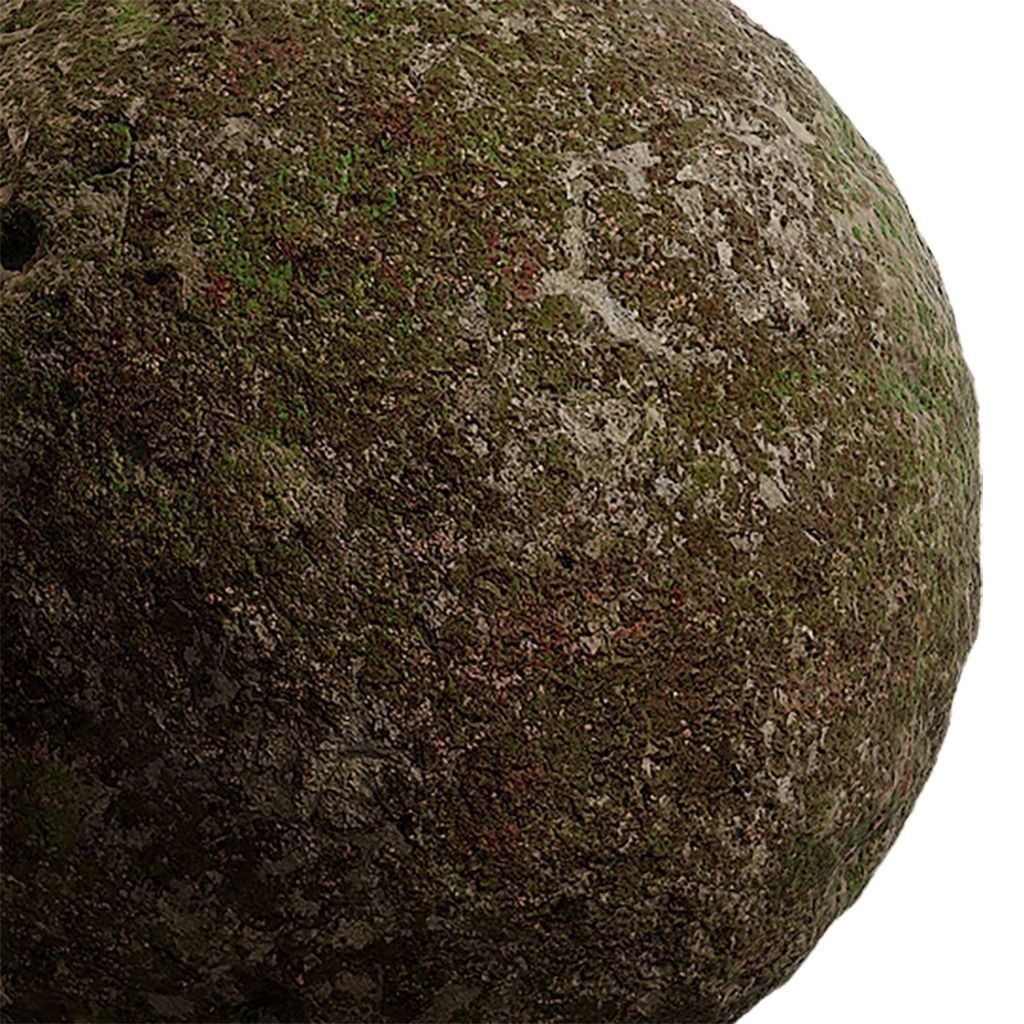 Moss Seamless Texture 3D Model – High-Quality PBR Textures, EXR & JPG - View 5