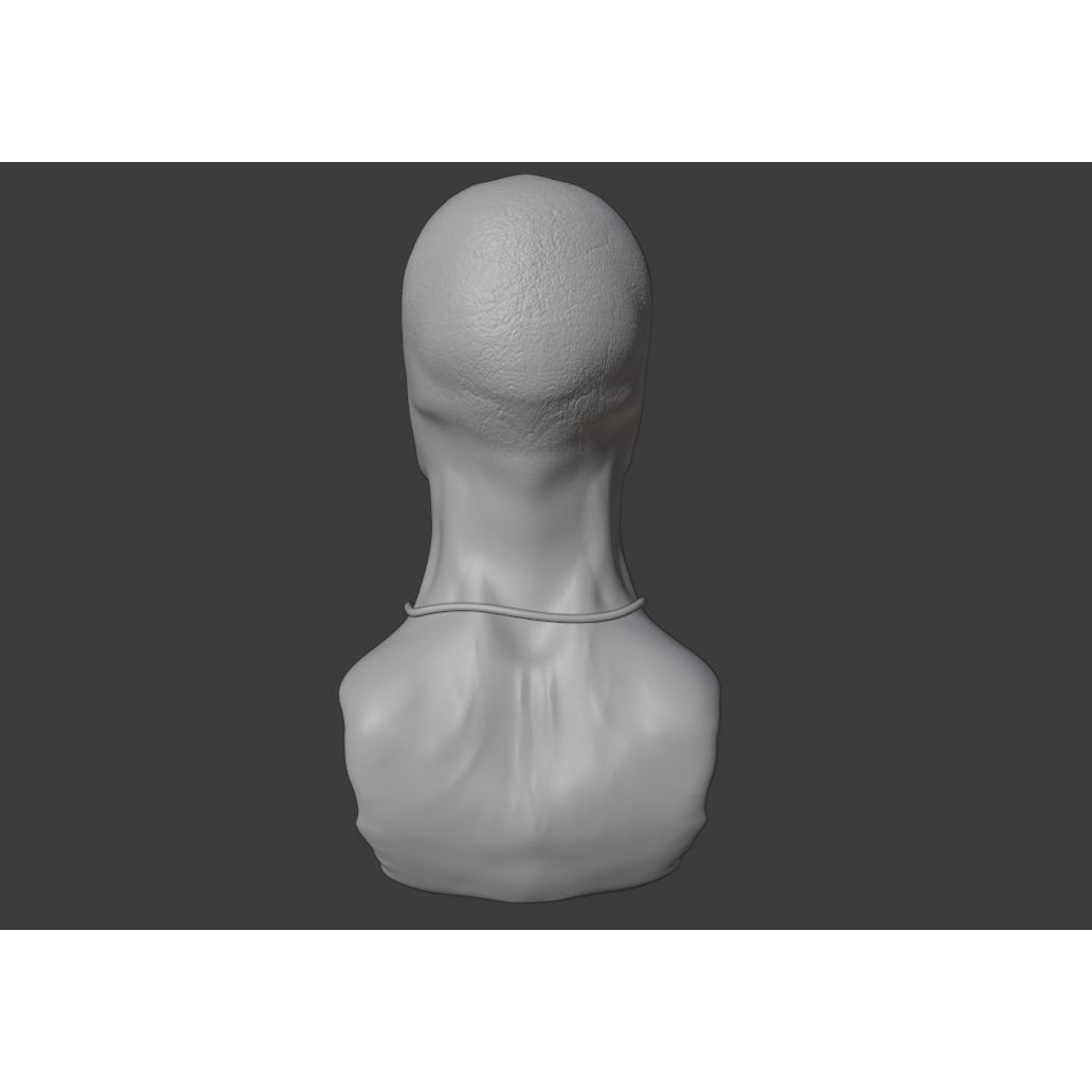 Stone Character 3D Model – Fantasy Warrior with Crystal Eyes, FBX