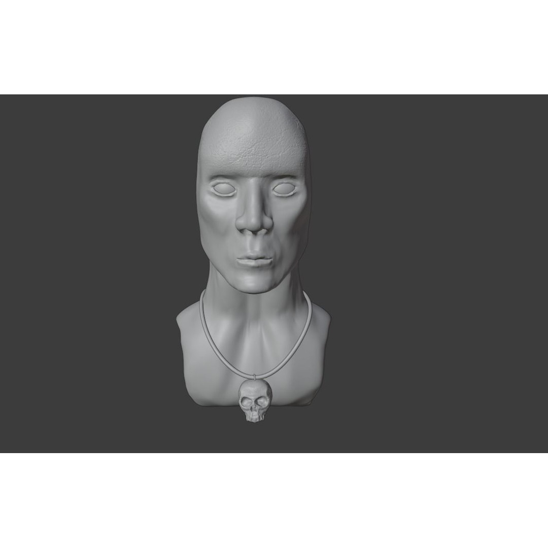Stone Character 3D Model – Fantasy Warrior with Crystal Eyes, FBX - View 11