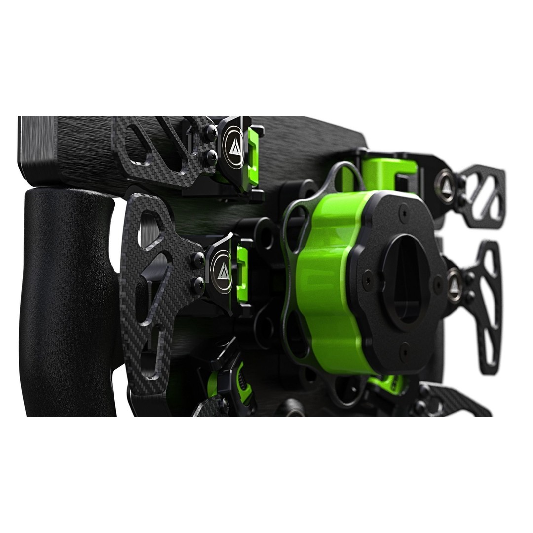 Gomez Sim Industries Hyper P1 Steering Wheel 3D Model – High Detail Racing Asset, FBX, OBJ - View 9