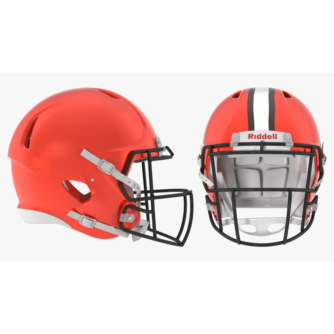 Cleveland Browns Football Player 3D Model – Game-Ready PBR Asset - View 14