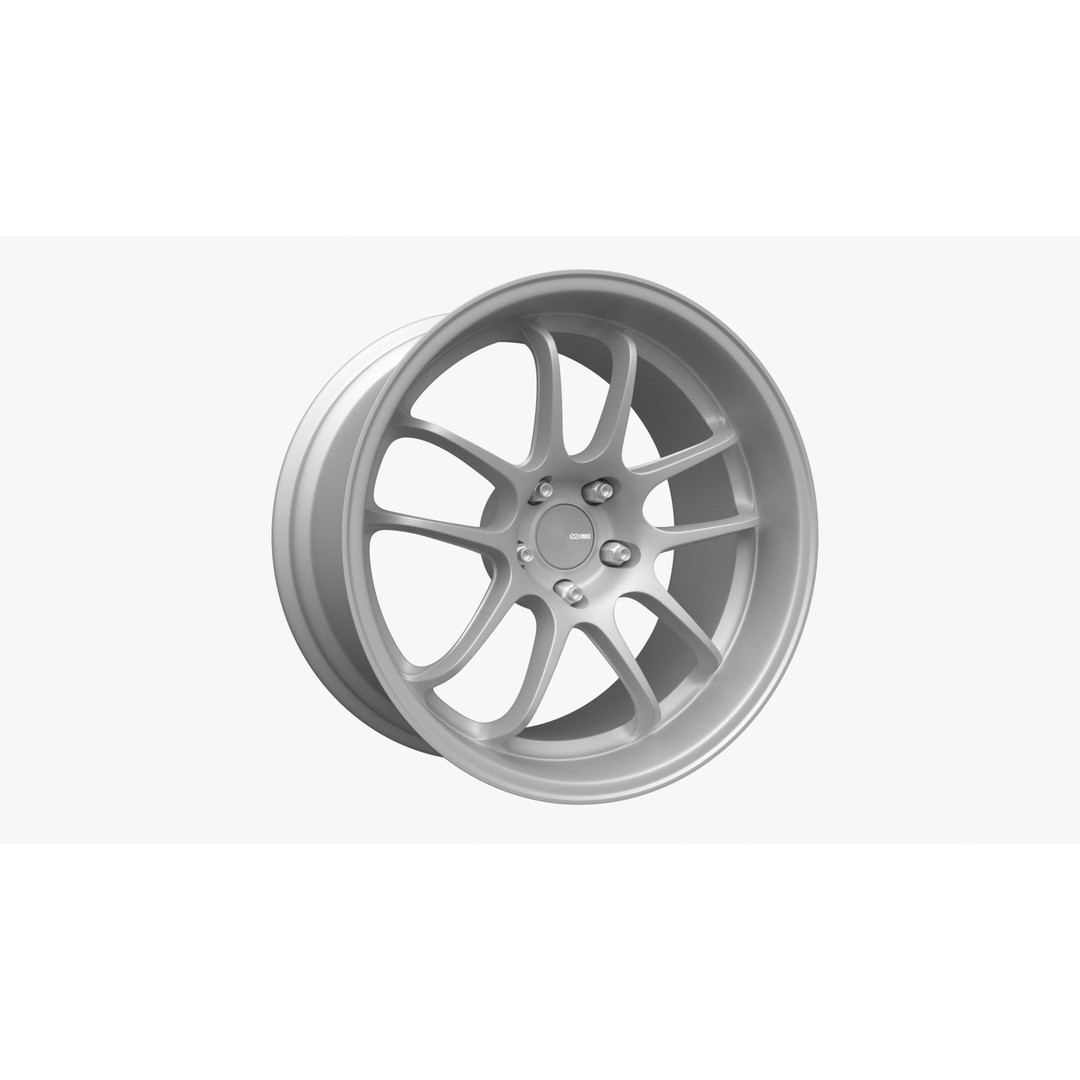 Enkei PF01 EVO Wheel Rim 3D Model – High Poly Vehicle Asset, FBX - View 12