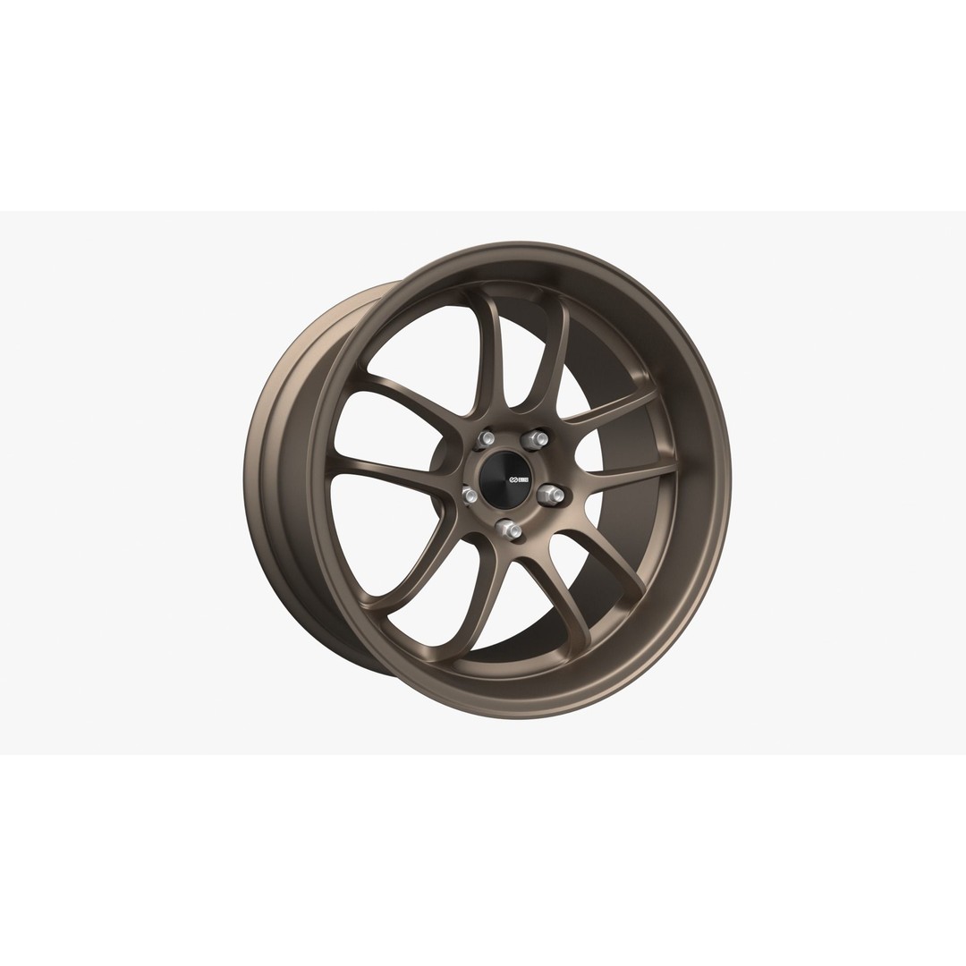 Enkei PF01 EVO Wheel Rim 3D Model – High Poly Vehicle Asset, FBX - View 13