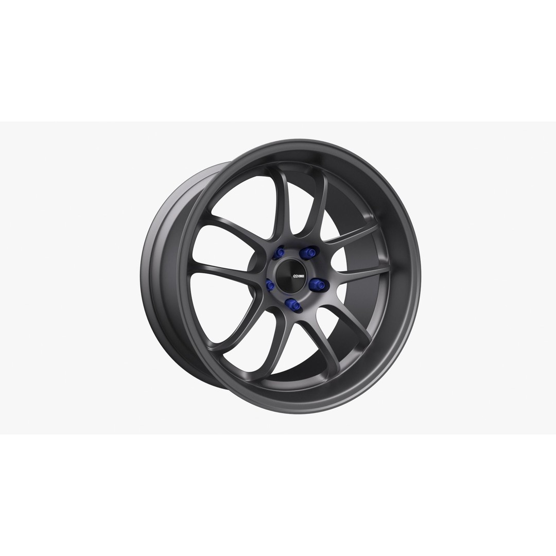 Enkei PF01 EVO Wheel Rim 3D Model – High Poly Vehicle Asset, FBX - View 14