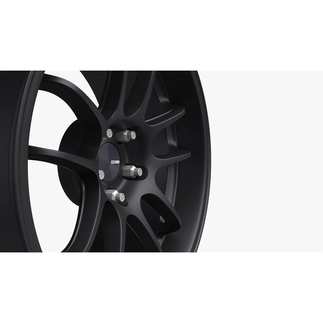 Enkei PF01 EVO Wheel Rim 3D Model – High Poly Vehicle Asset, FBX - View 8