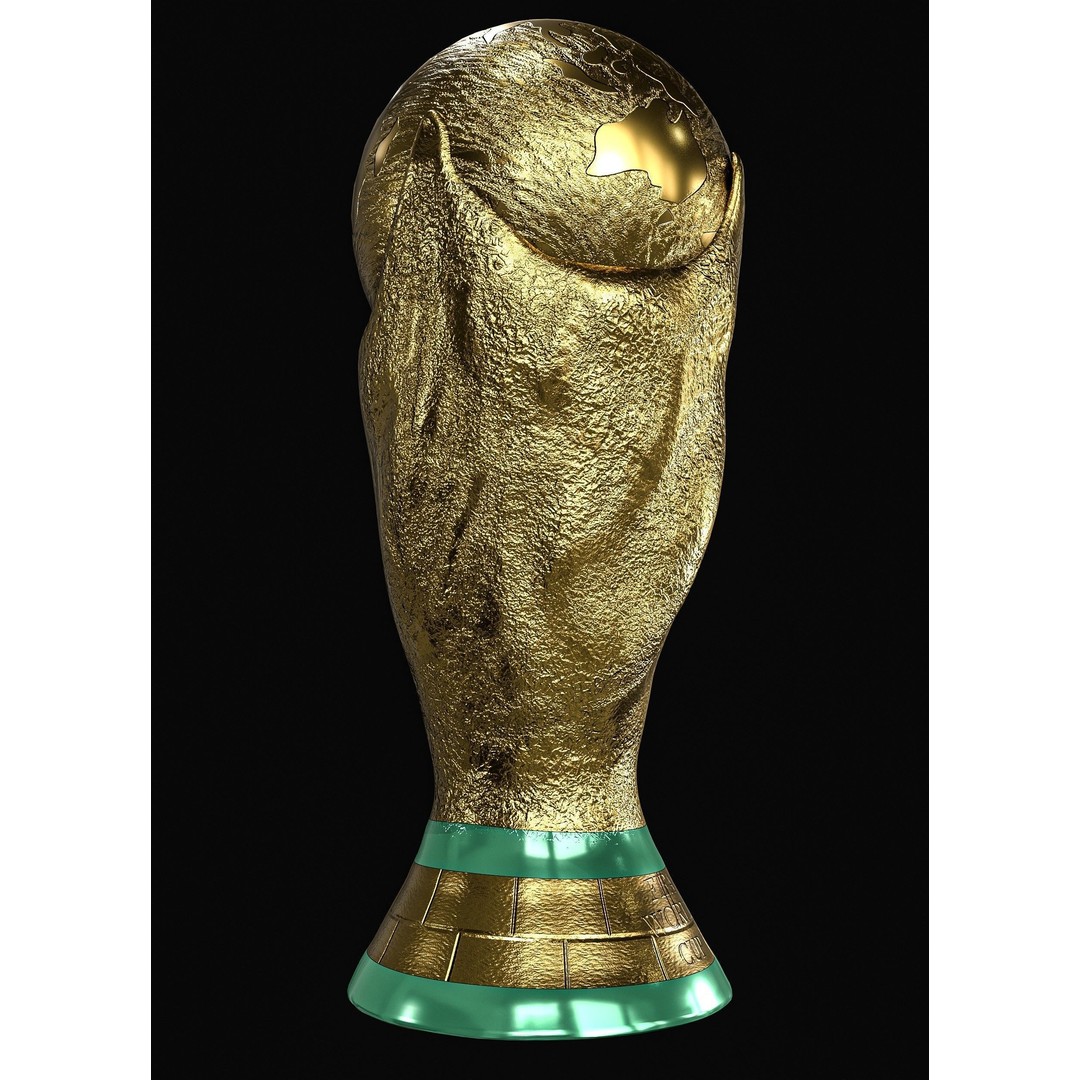 FIFA World Cup 3D Model – Low Poly PBR Game Asset, FBX - View 3