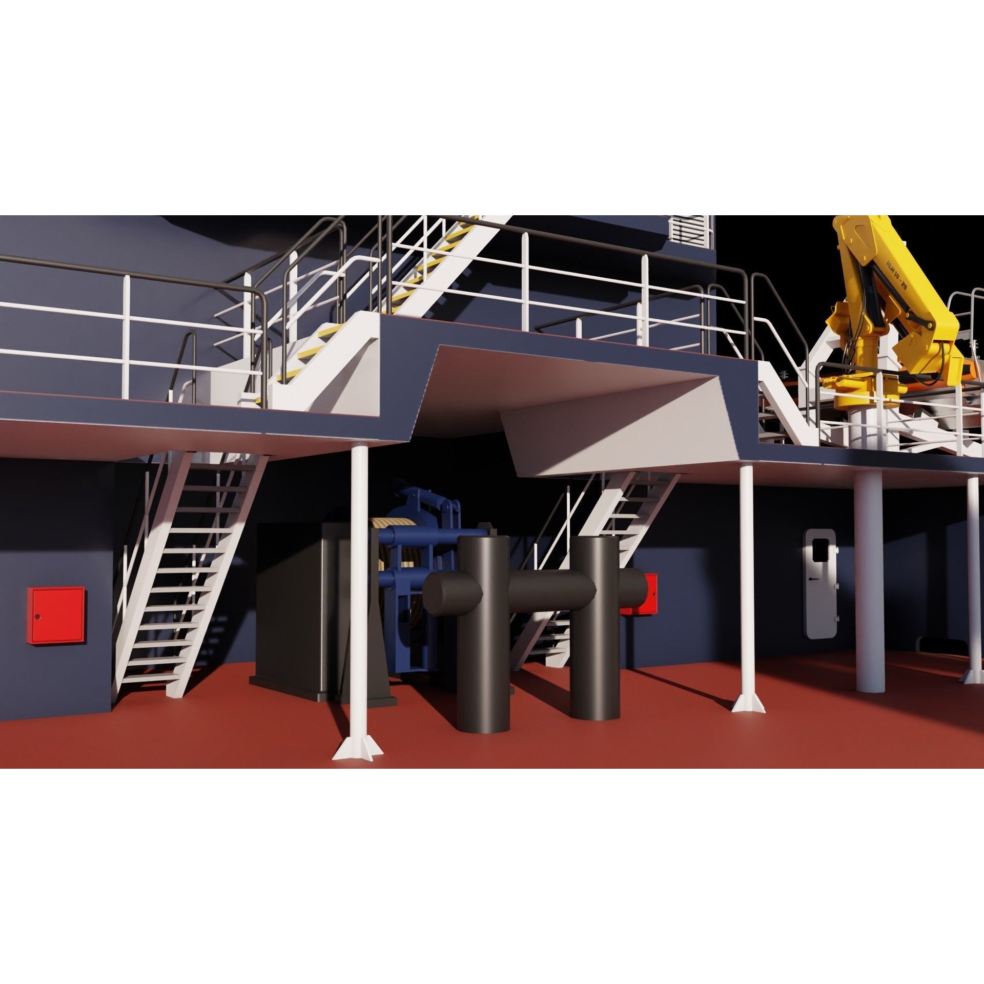 VanStee Offshore Multibuster 8020 - Game-Ready 3D Model - View 20