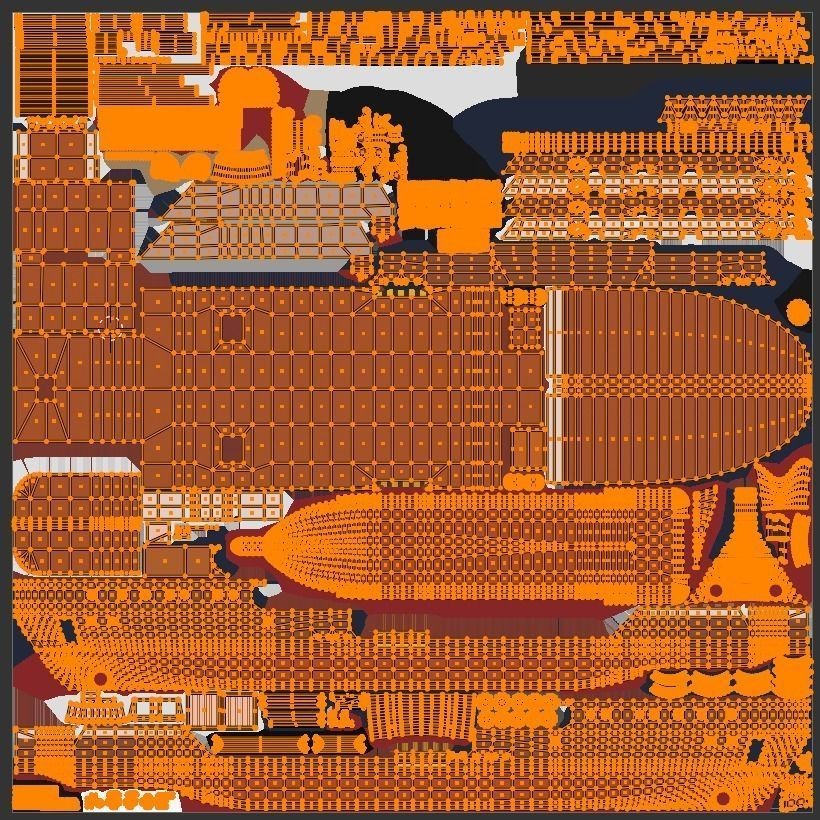 VanStee Offshore Multibuster 8020 - Game-Ready 3D Model - View 25