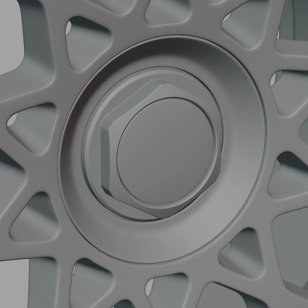 Rotiform BLQ-C Option 1 Wheel 3D Model – High Poly PBR Asset, FBX, OBJ - View 11