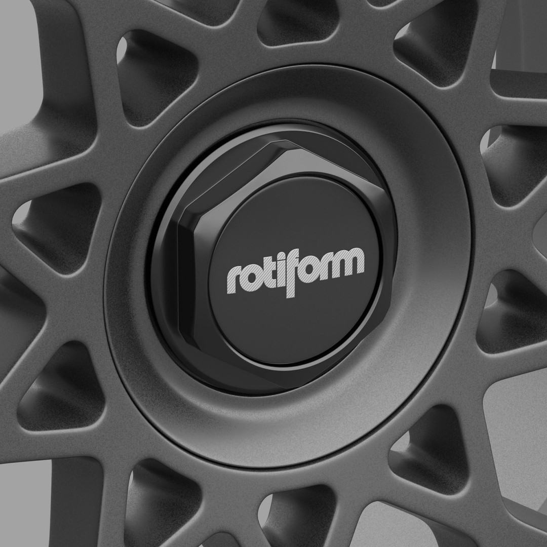 Rotiform BLQ-C Option 1 Wheel 3D Model – High Poly PBR Asset, FBX, OBJ - View 12
