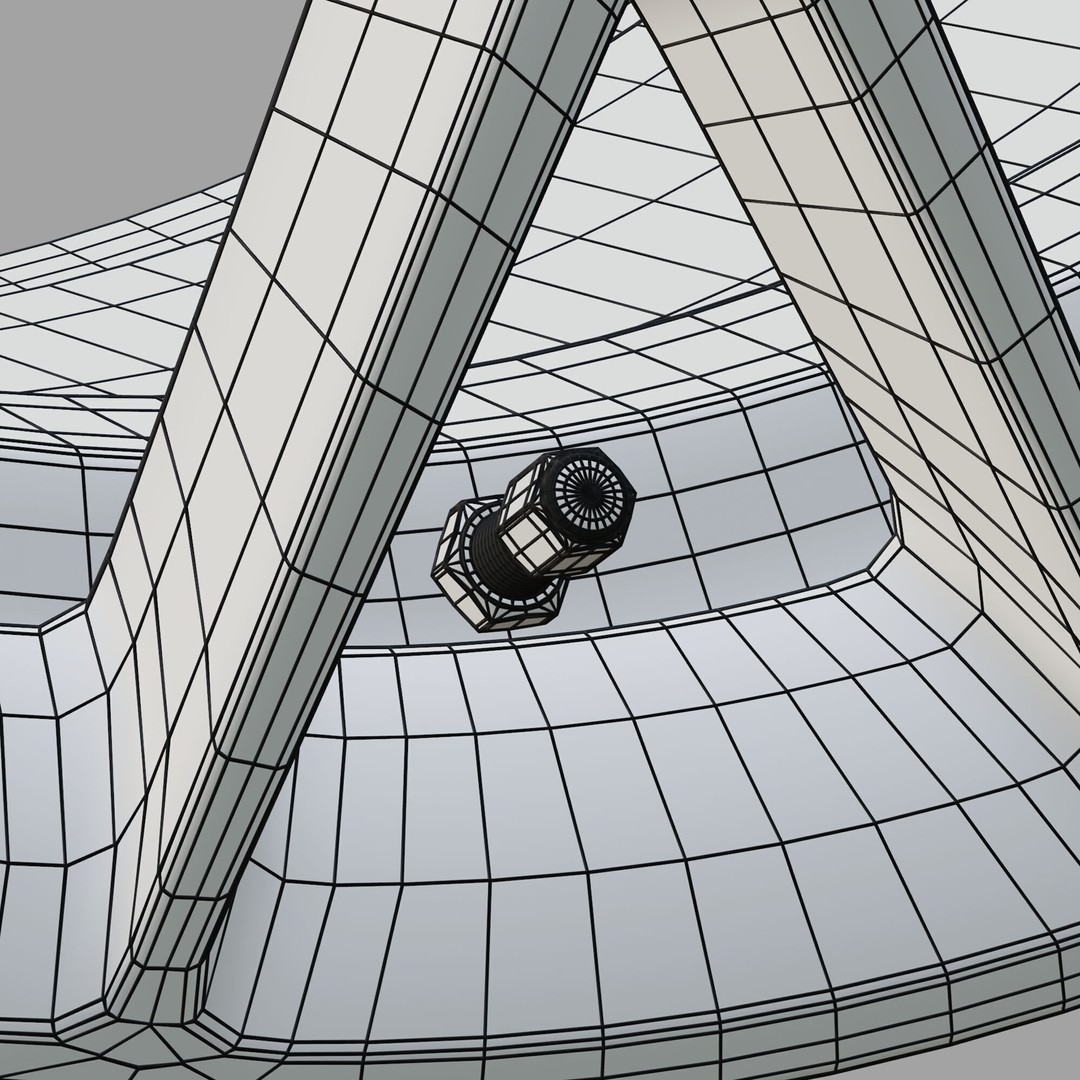 Rotiform BLQ-C Option 1 Wheel 3D Model – High Poly PBR Asset, FBX, OBJ - View 21