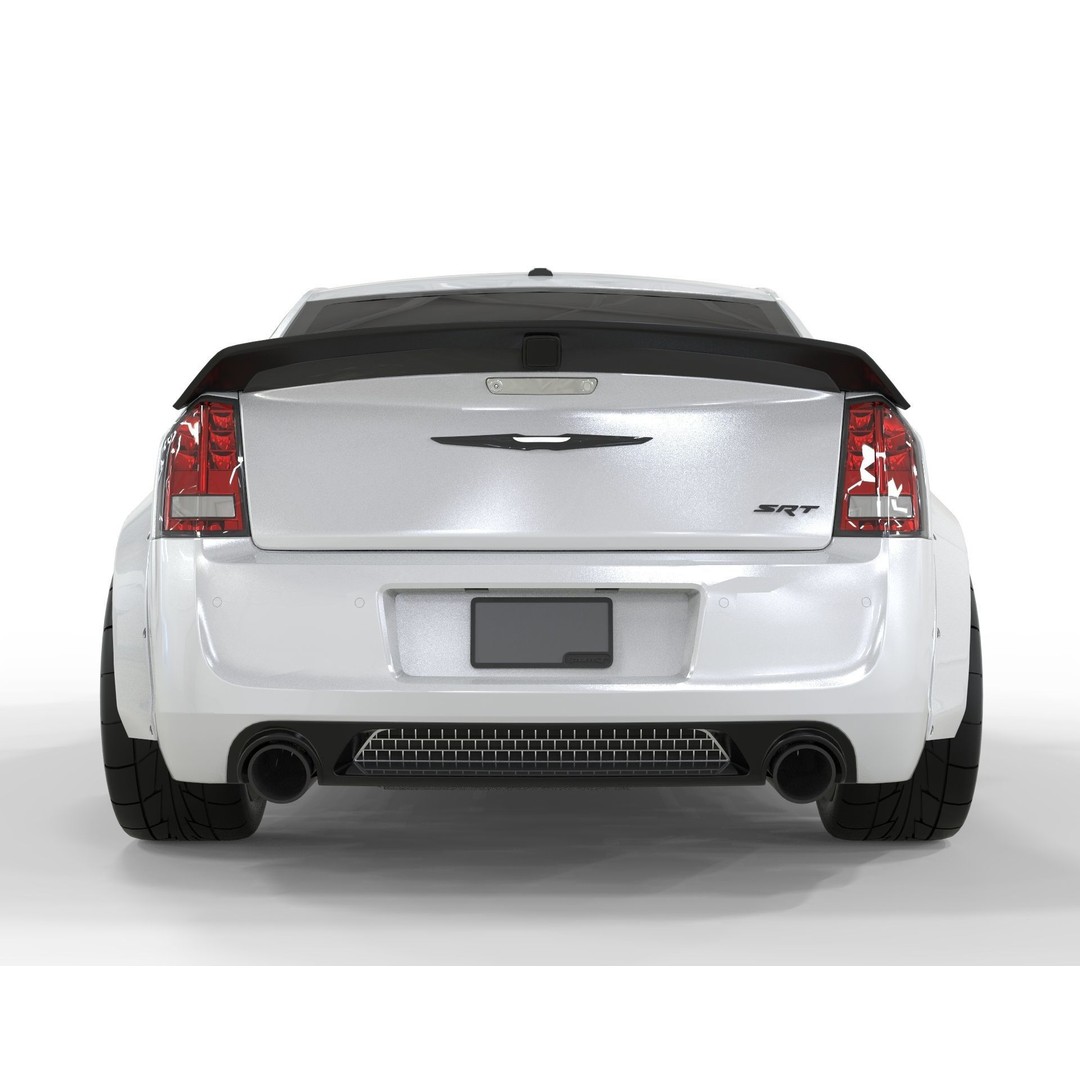 Chrysler 300C 3D Model – Modified Widebody with Detailed Interior, FBX, OBJ, Blender - View 5