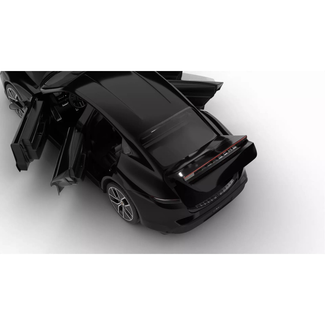 Porsche Taycan 4 Black Edition 2026 3D Model – High Poly Rigged Asset, FBX - View 13