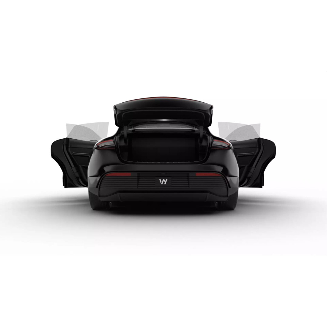 Porsche Taycan 4 Black Edition 2026 3D Model – High Poly Rigged Asset, FBX - View 15