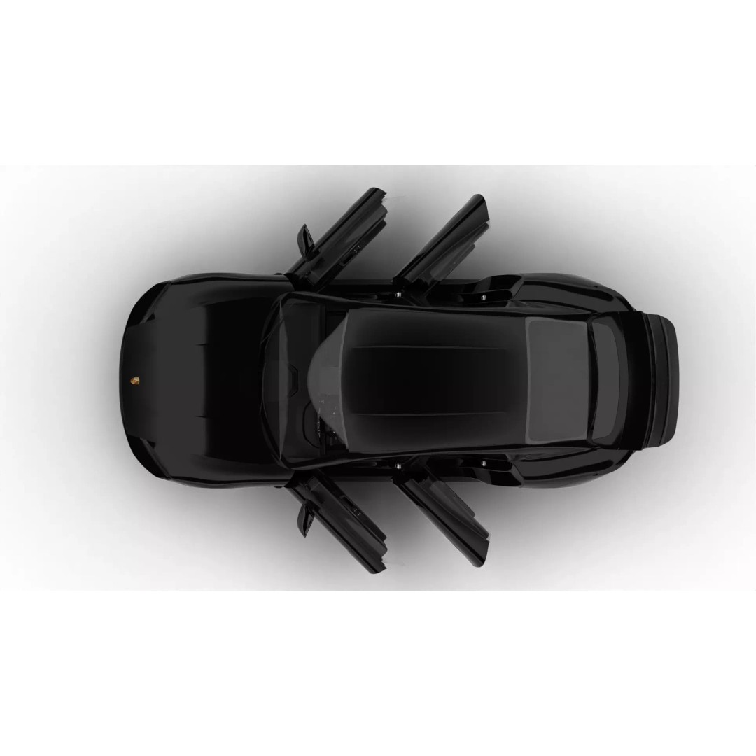 Porsche Taycan 4 Black Edition 2026 3D Model – High Poly Rigged Asset, FBX - View 17