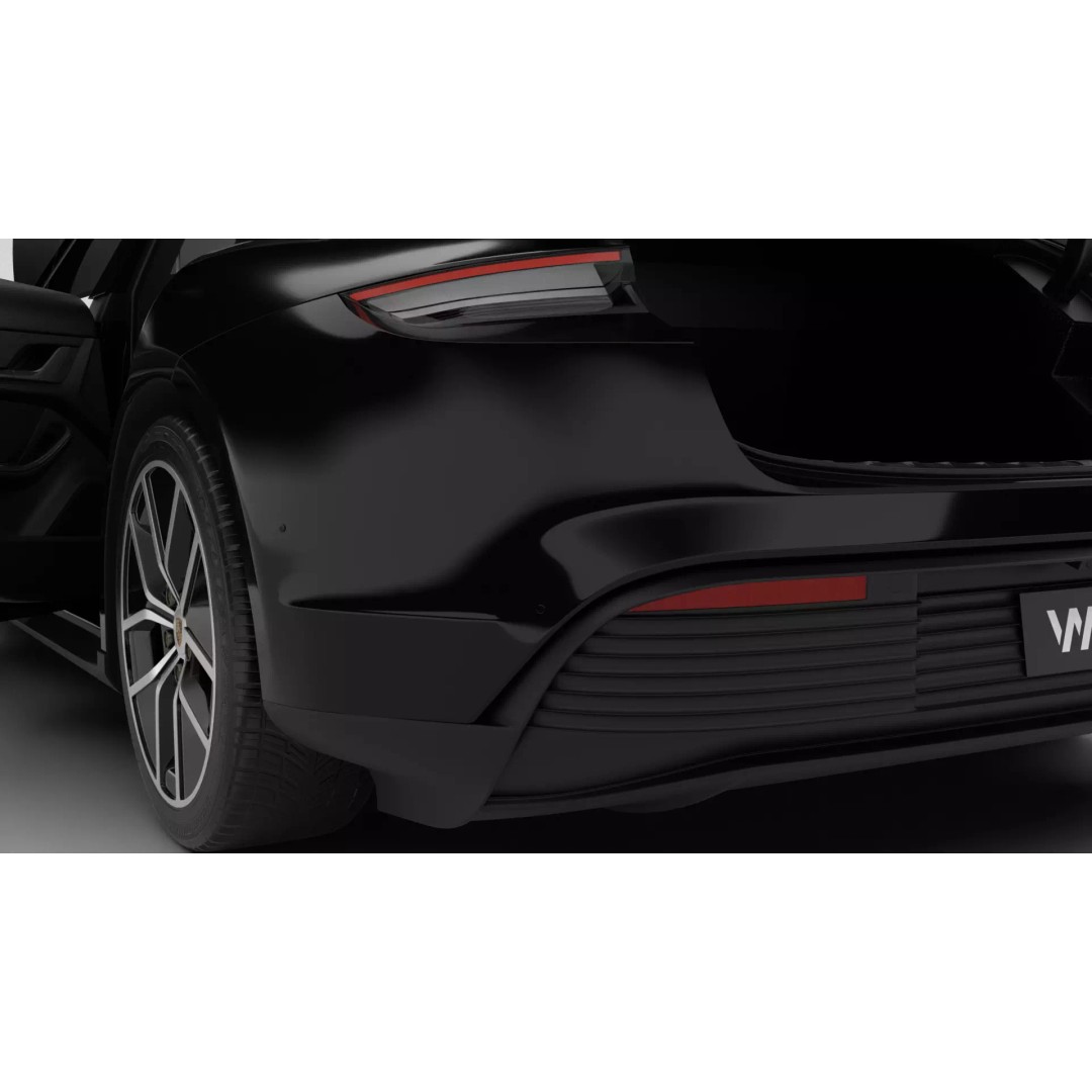 Porsche Taycan 4 Black Edition 2026 3D Model – High Poly Rigged Asset, FBX - View 18