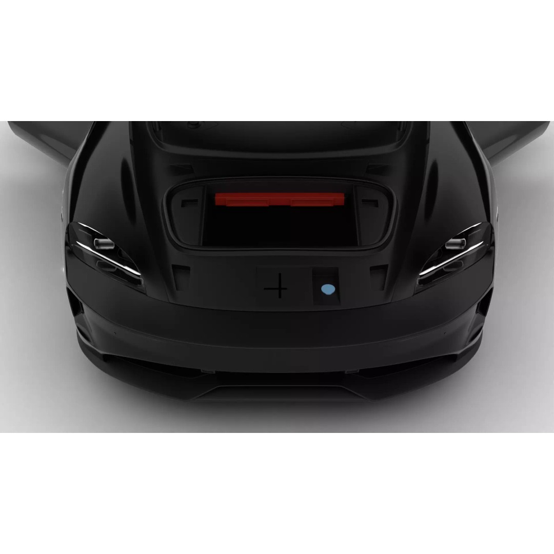 Porsche Taycan 4 Black Edition 2026 3D Model – High Poly Rigged Asset, FBX - View 21