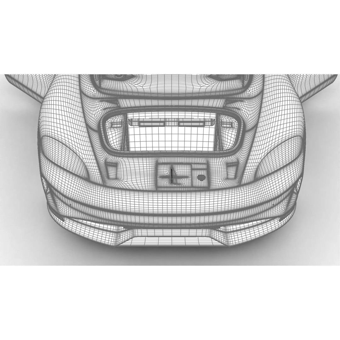 Porsche Taycan 4 Black Edition 2026 3D Model – High Poly Rigged Asset, FBX - View 46