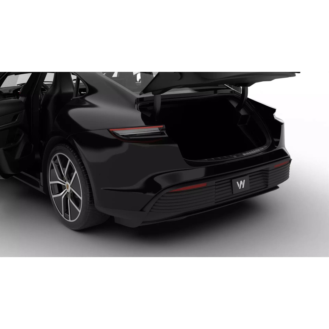 Porsche Taycan 4 Black Edition 2026 3D Model – High Poly Rigged Asset, FBX - View 7