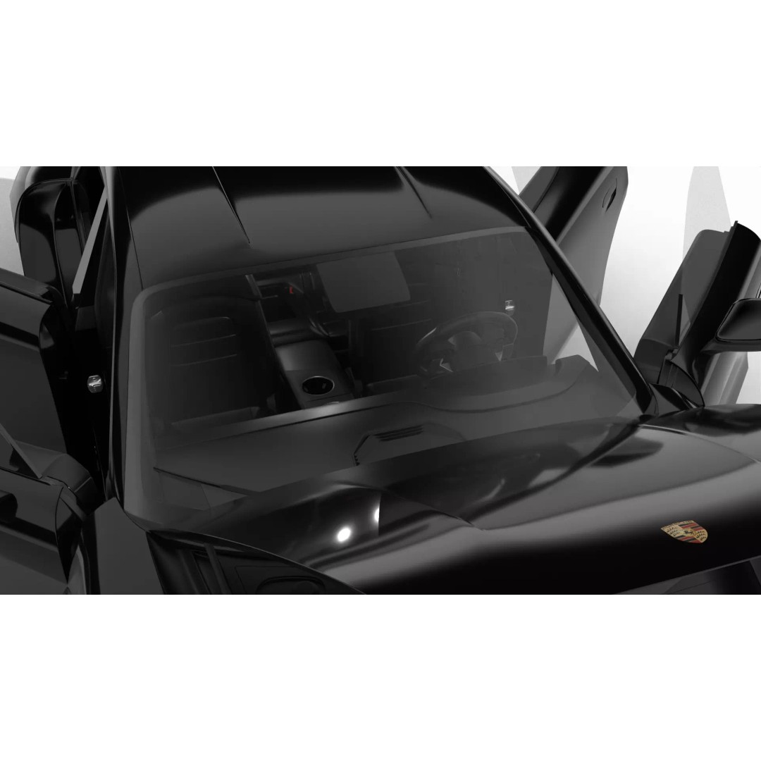 Porsche Taycan 4 Black Edition 2026 3D Model – High Poly Rigged Asset, FBX - View 9