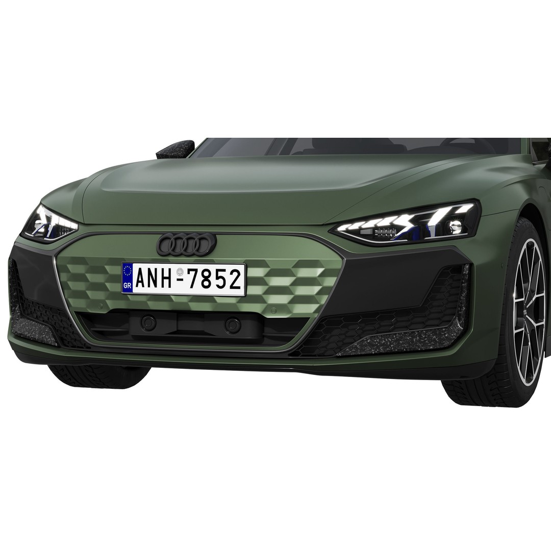 Audi RS e-tron GT 3D Model – High Poly Luxury Coupe, FBX, OBJ - View 11