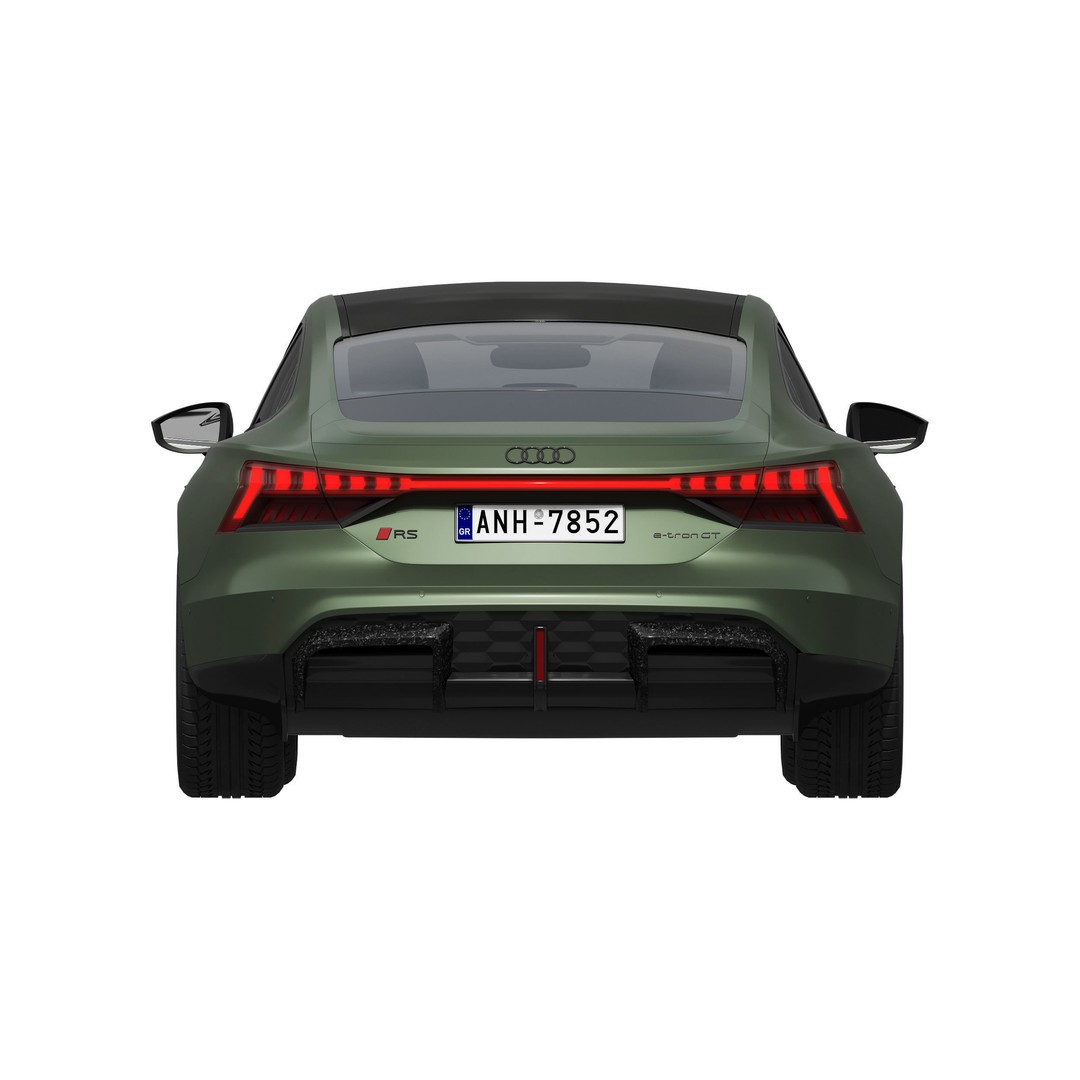 Audi RS e-tron GT 3D Model – High Poly Luxury Coupe, FBX, OBJ - View 9