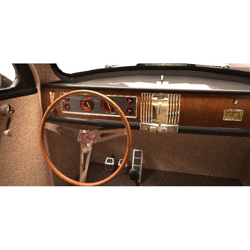 Chevrolet Master de Luxe 1939 3D Model – Modified Racing Design, FBX, OBJ - View 11