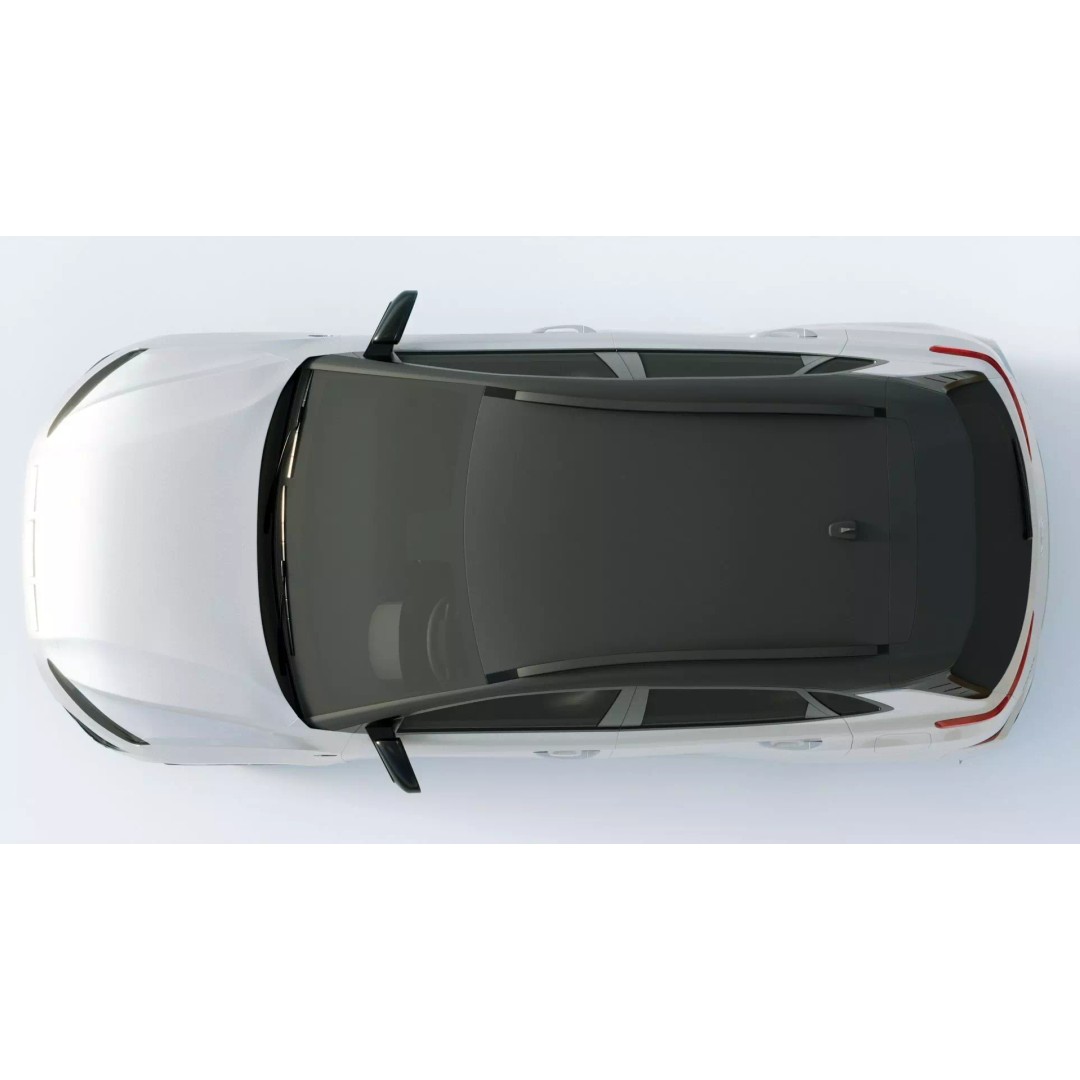 Hyundai Kona N 2021 3D Model – High Poly Game-Ready Asset, FBX, Blender - View 16