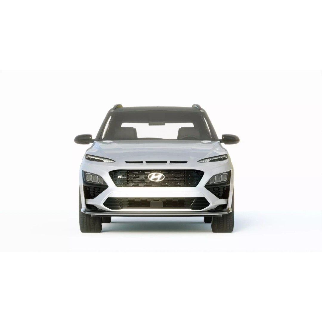Hyundai Kona N 2021 3D Model – High Poly Game-Ready Asset, FBX, Blender - View 9