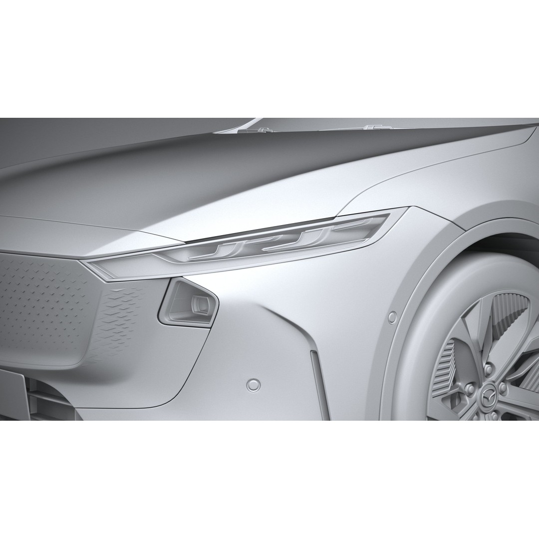 Mazda EZ-6 2025 3D Model – High Poly Luxury Sedan, FBX, OBJ, 3dsmax - View 25