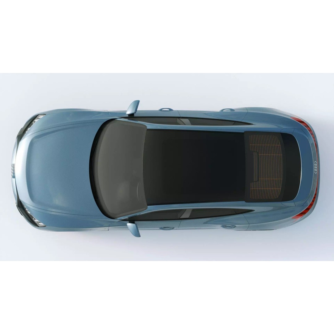 Audi E-Tron GT quattro 2022 3D Model – High Poly Luxury Sedan, FBX, Blender - View 16