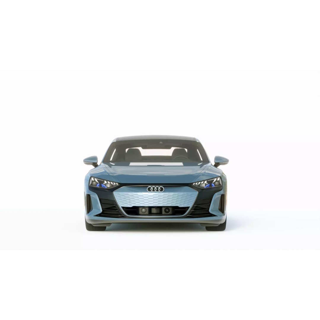 Audi E-Tron GT quattro 2022 3D Model – High Poly Luxury Sedan, FBX, Blender - View 9
