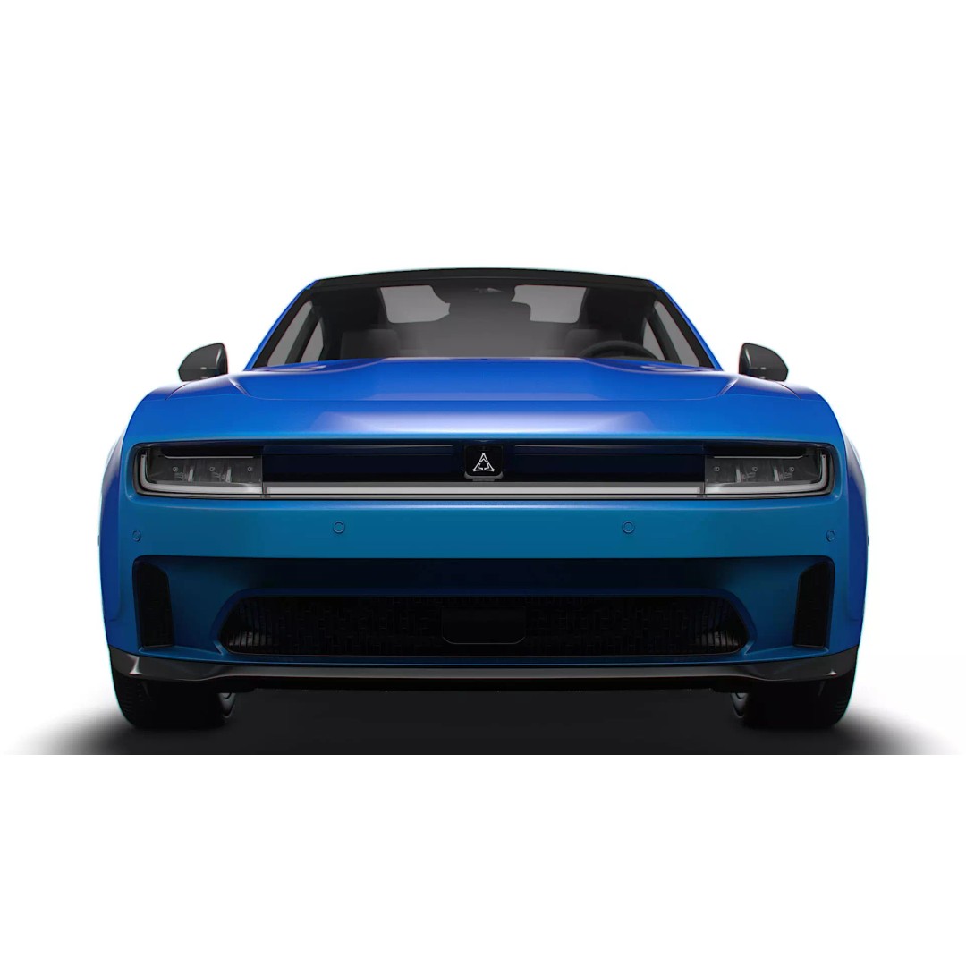 Dodge Charger Daytona Scat Pack 3D Model – High Poly Game Asset, FBX, PBR - View 8